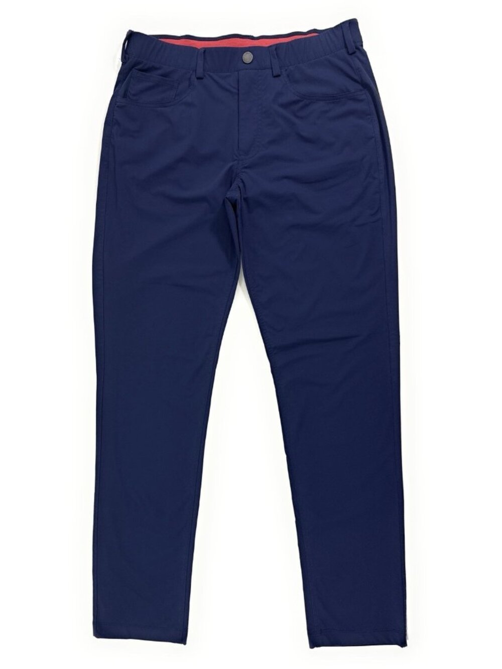 Redvanly Mens Kent Pull On Golf Pants Size M Performance Stretch Trousers Navy
